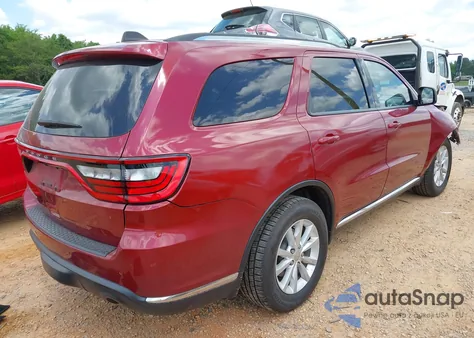 2014 Dodge Durango Sxt z USA, uszkodzony, nr VIN 1C4RDHAG8EC476685